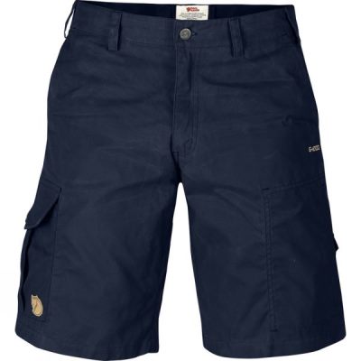 Pantalones Cortos Fjallraven Karl Hombre - Azul Marino - Chile UXO570861